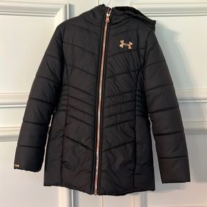 Girls youth Under Armour Jacket Size Small